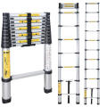 Telescopic Part  Aluminum En131 Fiberglass Single Straight Ladder